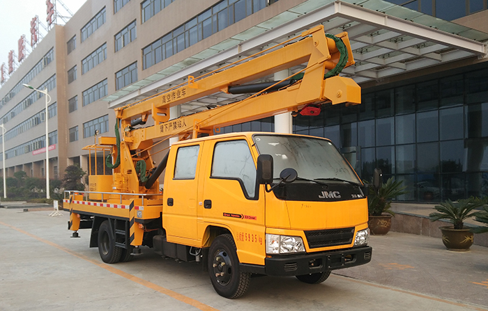 江鈴雙排14米高空作業(yè)車